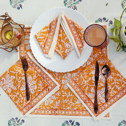 Table Napkins- Mustard dip