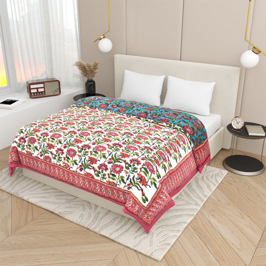 Quilt (Single)- Royal Block