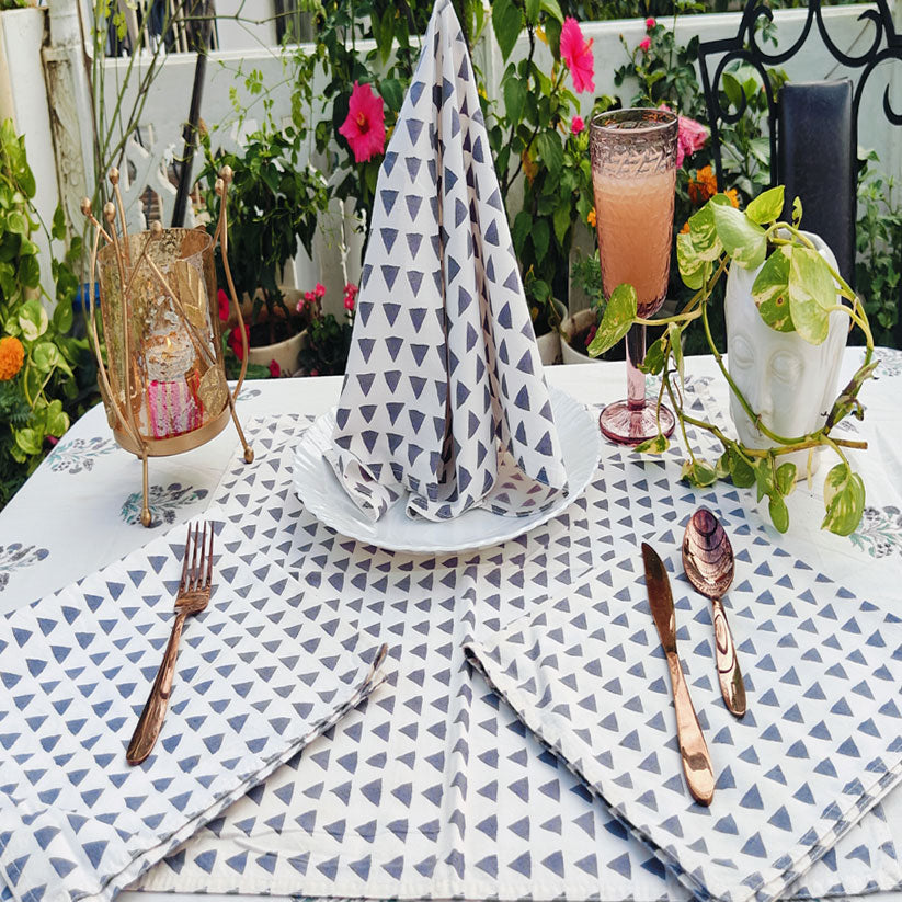 Table Napkins- Royal Grey